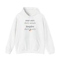 Nurture their minds, inspire their hearts Hoodie