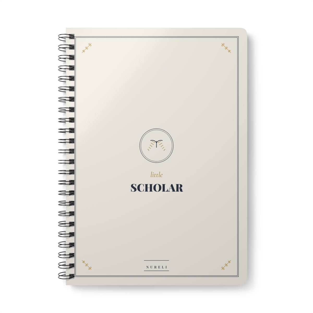 Little Scholar A5 wirobound lined notebook from the Nureli collection