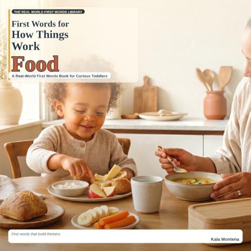 First Words: How Things Work, Food Edition book cover