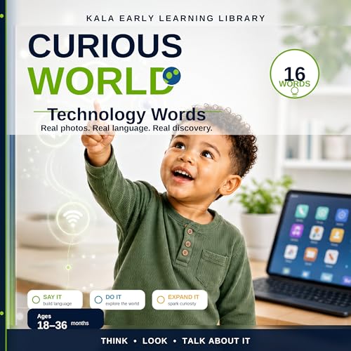 Technology Words: Real-Photo Vocabulary for Curious Toddlers