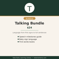 First Words Bundle: Speech, Vocabulary & Language for Toddlers Ages 1-3
