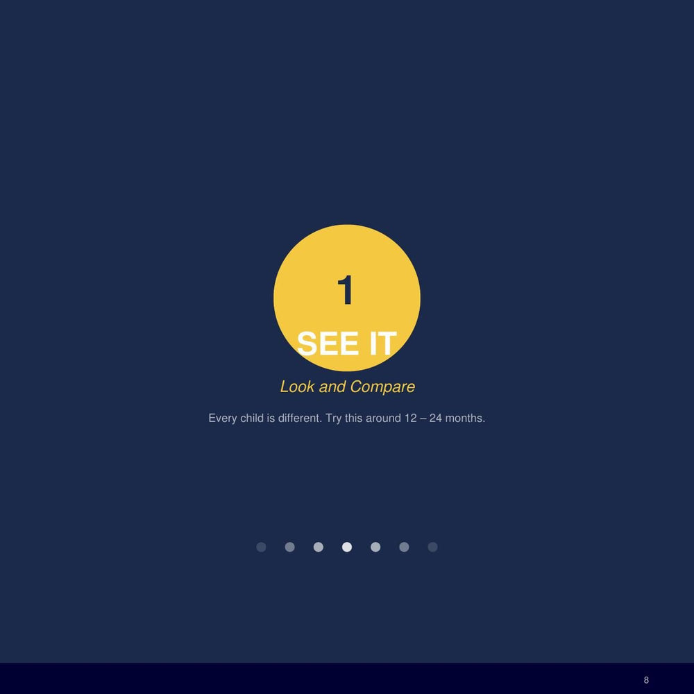 Interior page 1 of The Thinking Path: Noticing, Logic & Problem-Solving for Toddlers