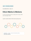 KALA Marks & Motions | Pre-Writing Printable