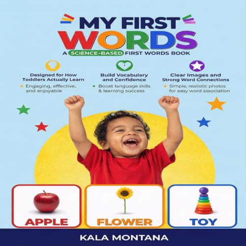 My First Words science-based real-photo first words book cover for toddlers