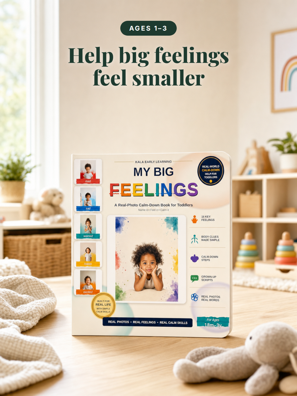 Toddler Tantrums and Big Emotions: A Calm Regulation Guide