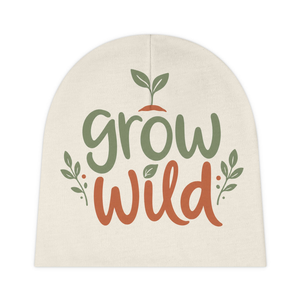 Grow Wild baby beanie hat for newborns by Nureli Kids