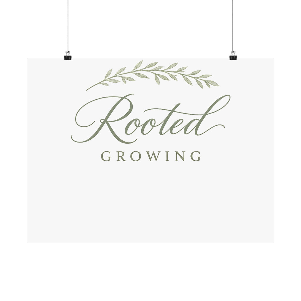 Rooted & Growing Art Print