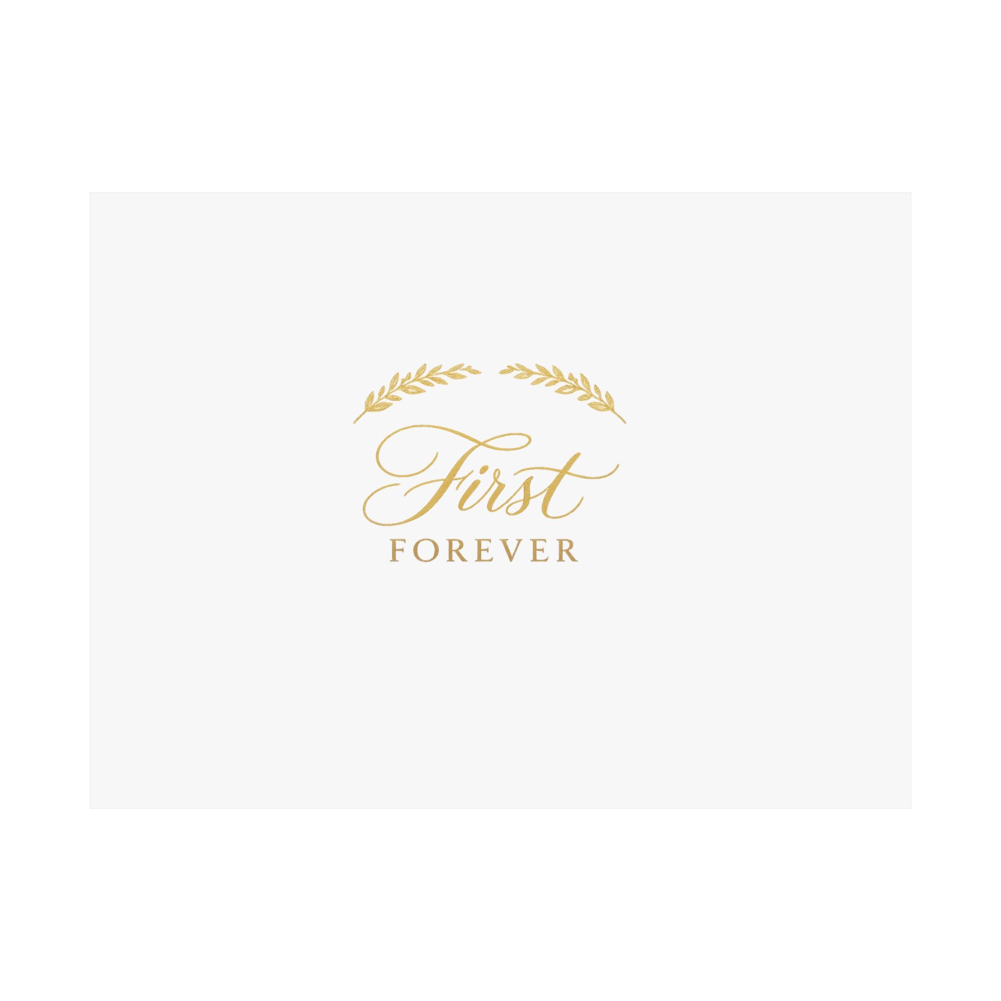 First & Forever wall art print from the Nureli collection, view 4