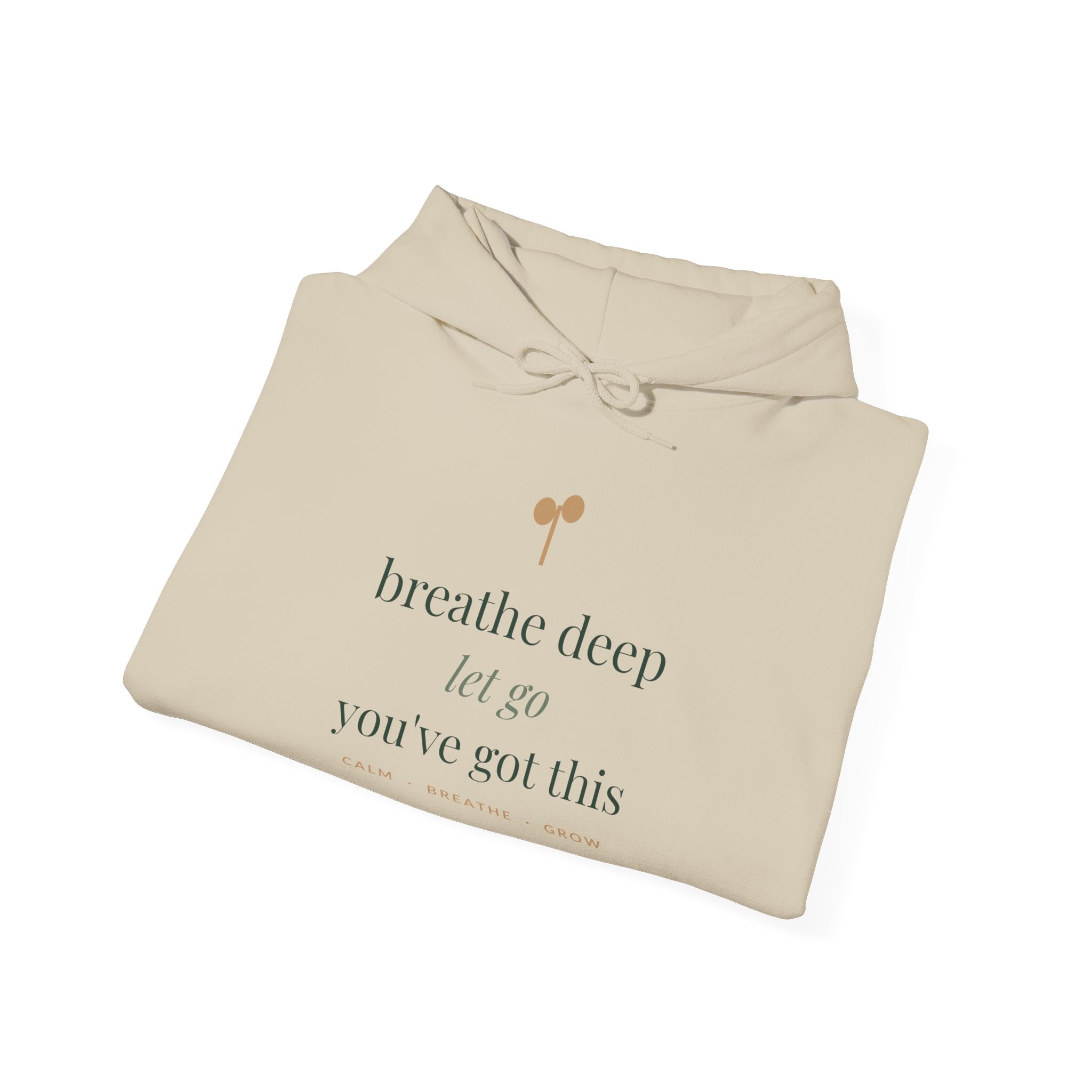 Breathe deep, let go, you've got this Hoodie