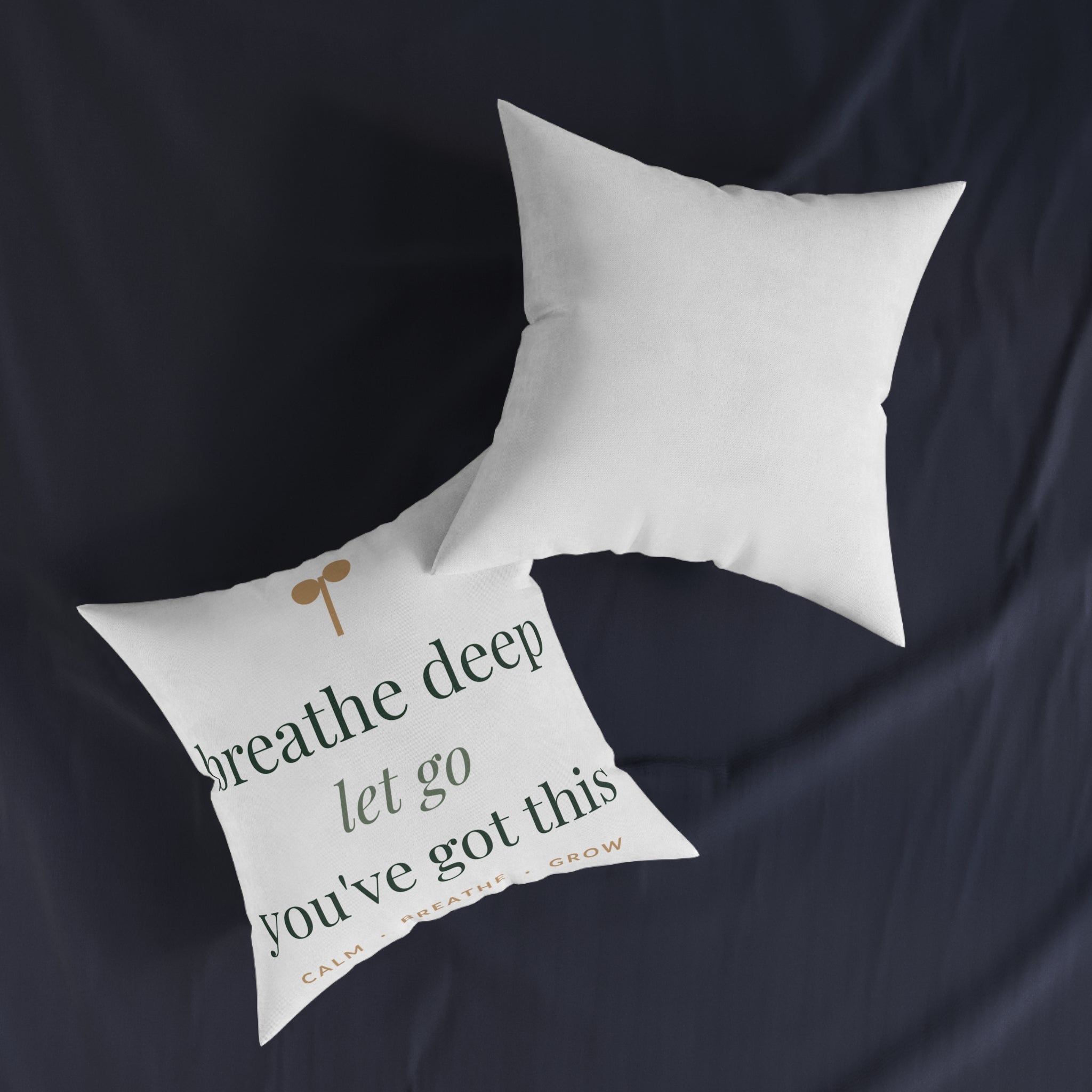 Breathe deep, let go, you've got this Pillow