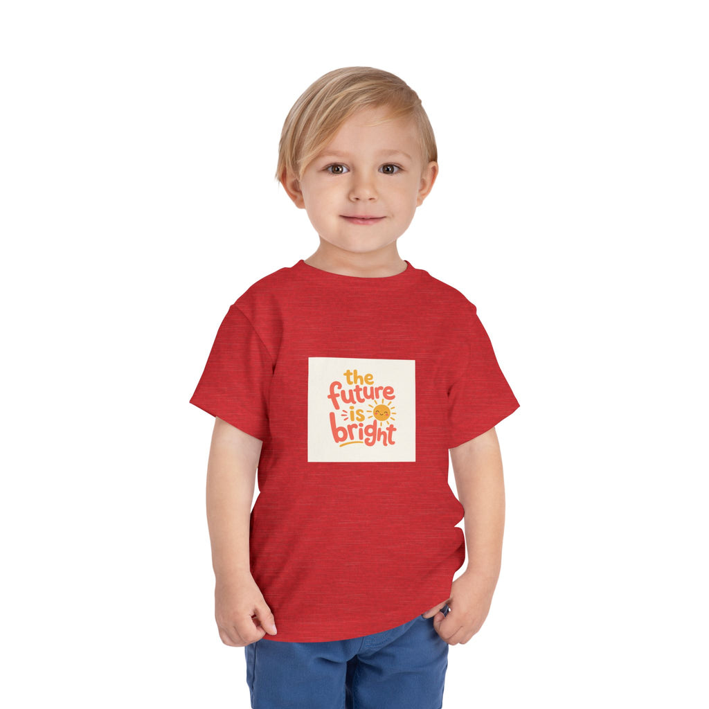 The Future Is Bright Toddler T-Shirt — Nureli Kids