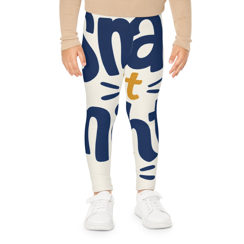 Small But Mighty Kids Leggings from the Nureli collection, view 3