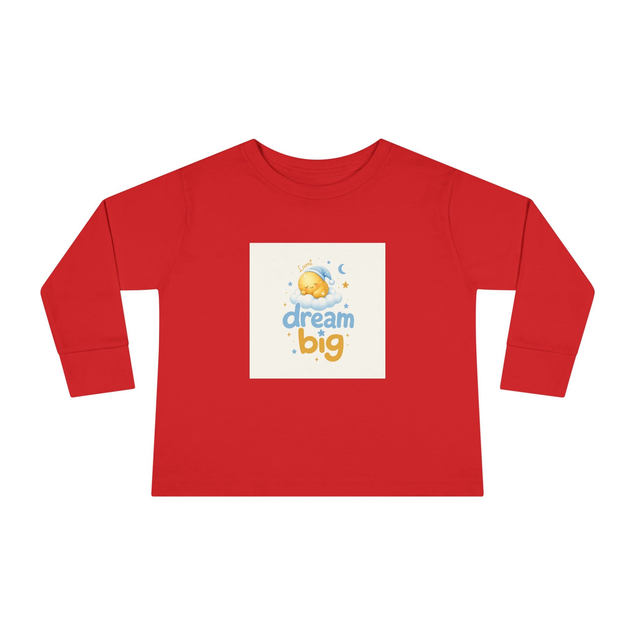 Dream Big kids long-sleeve tee from the Nureli collection, view 8