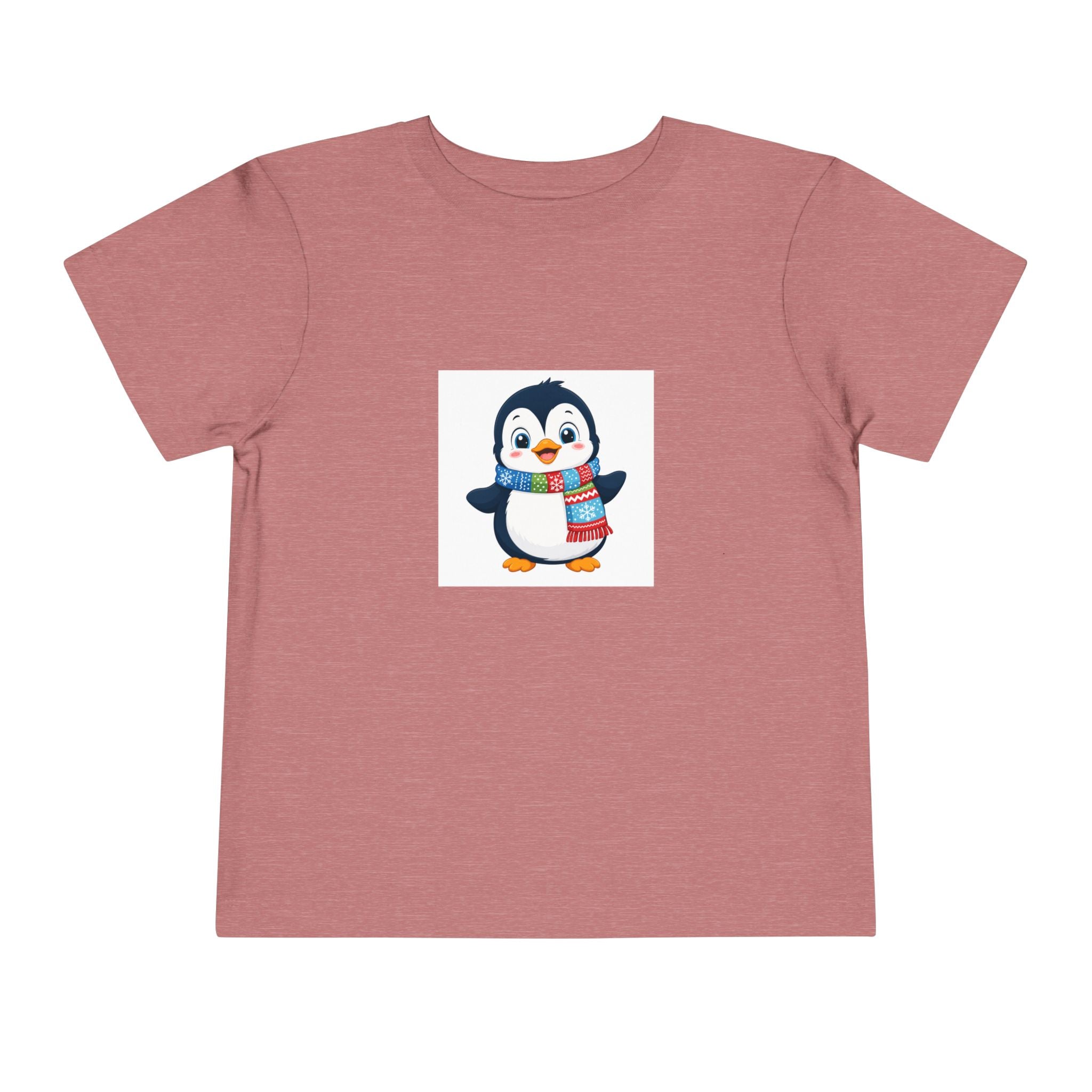 Waddle Penguin soft toddler tee from the Nureli collection, view 2