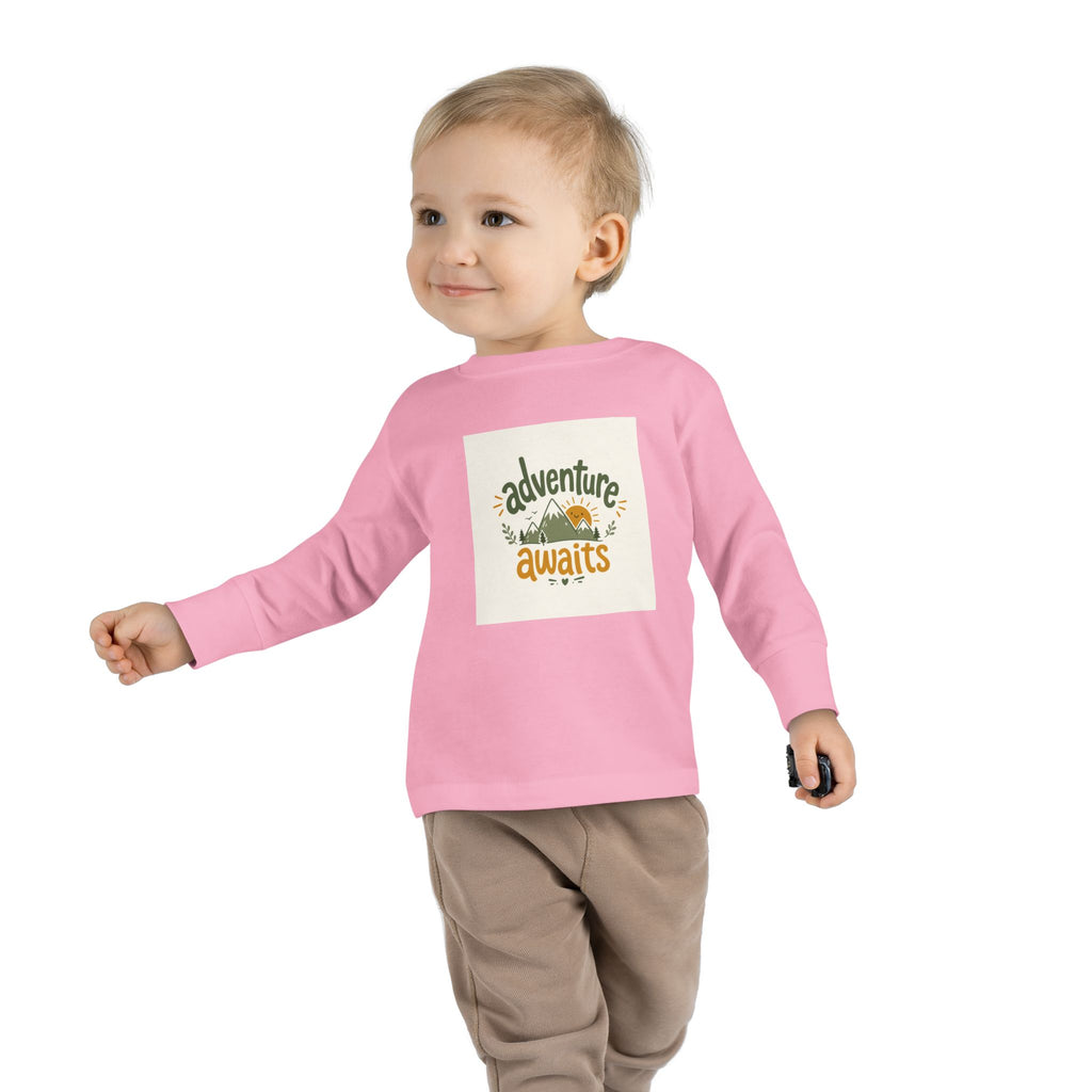 Adventure Awaits Toddler Long-Sleeve Tee — Nureli Kids