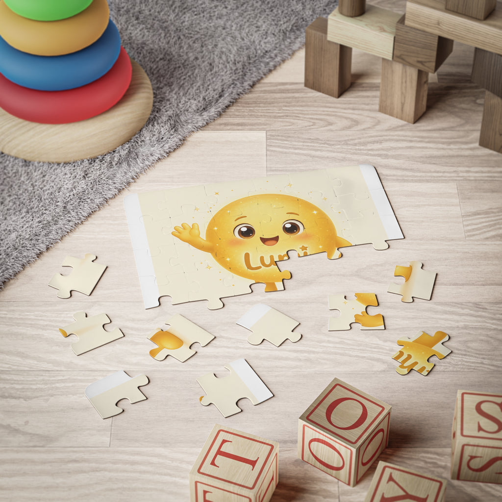 Lumi the Golden Star Kids Jigsaw Puzzle (30 pc) — Nureli Kids