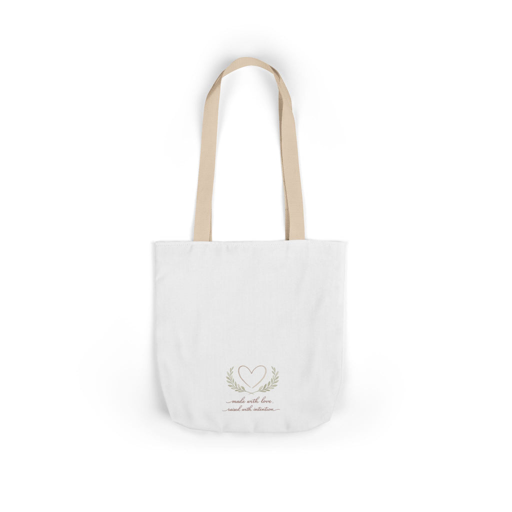 Made with Love Raised with Intention Tote Bag