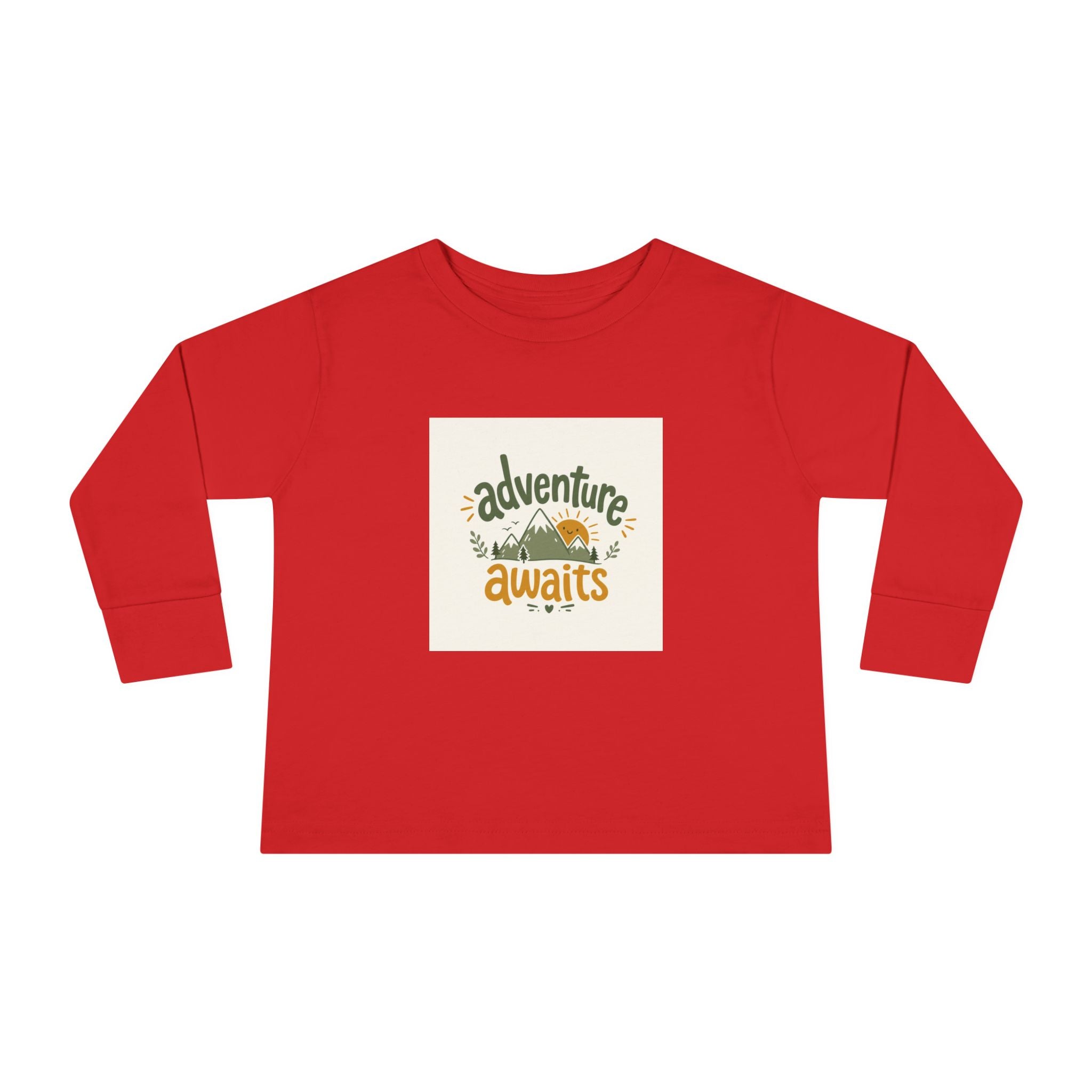 Adventure Awaits kids long-sleeve tee from the Nureli collection, view 8