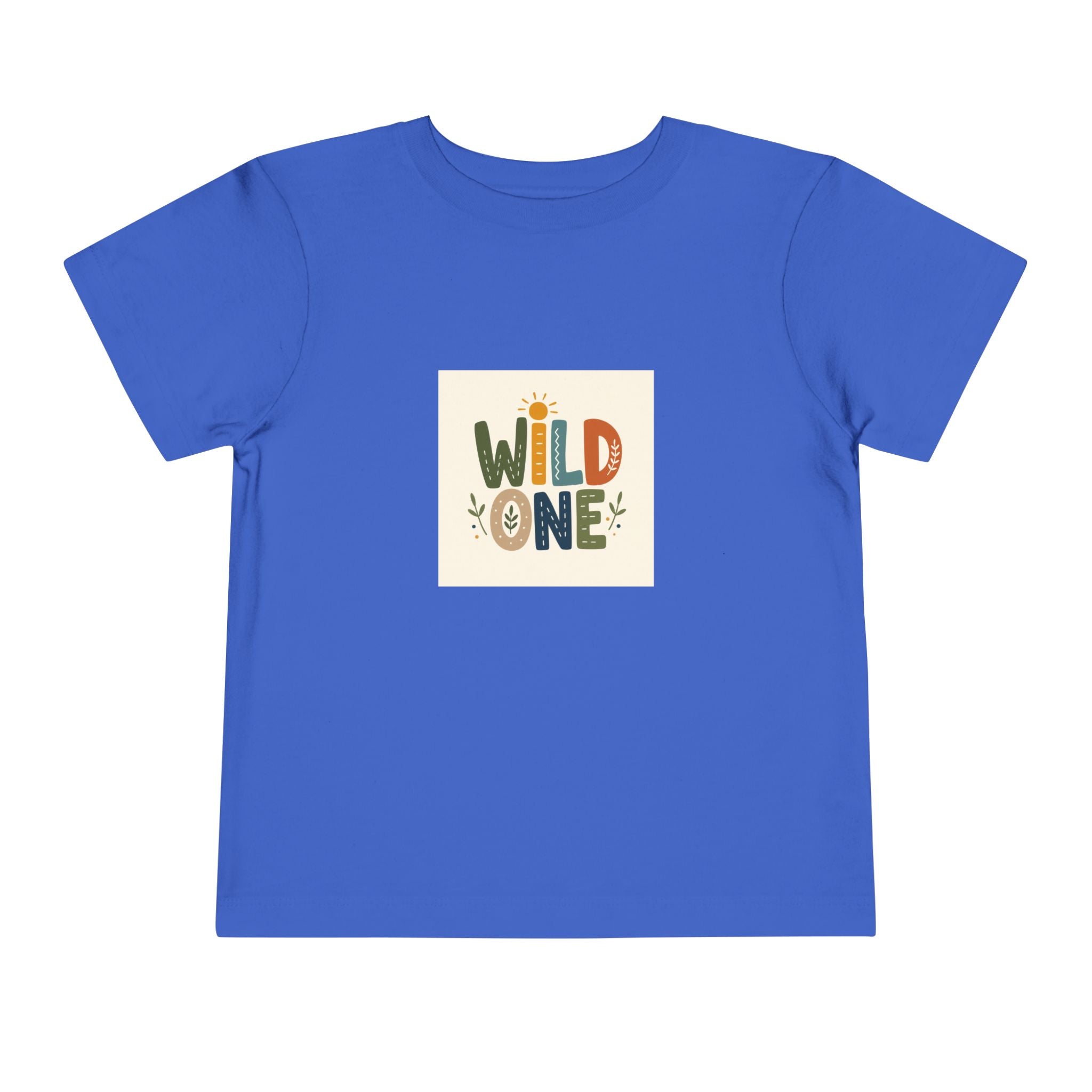 Wild One soft toddler tee from the Nureli collection, view 12