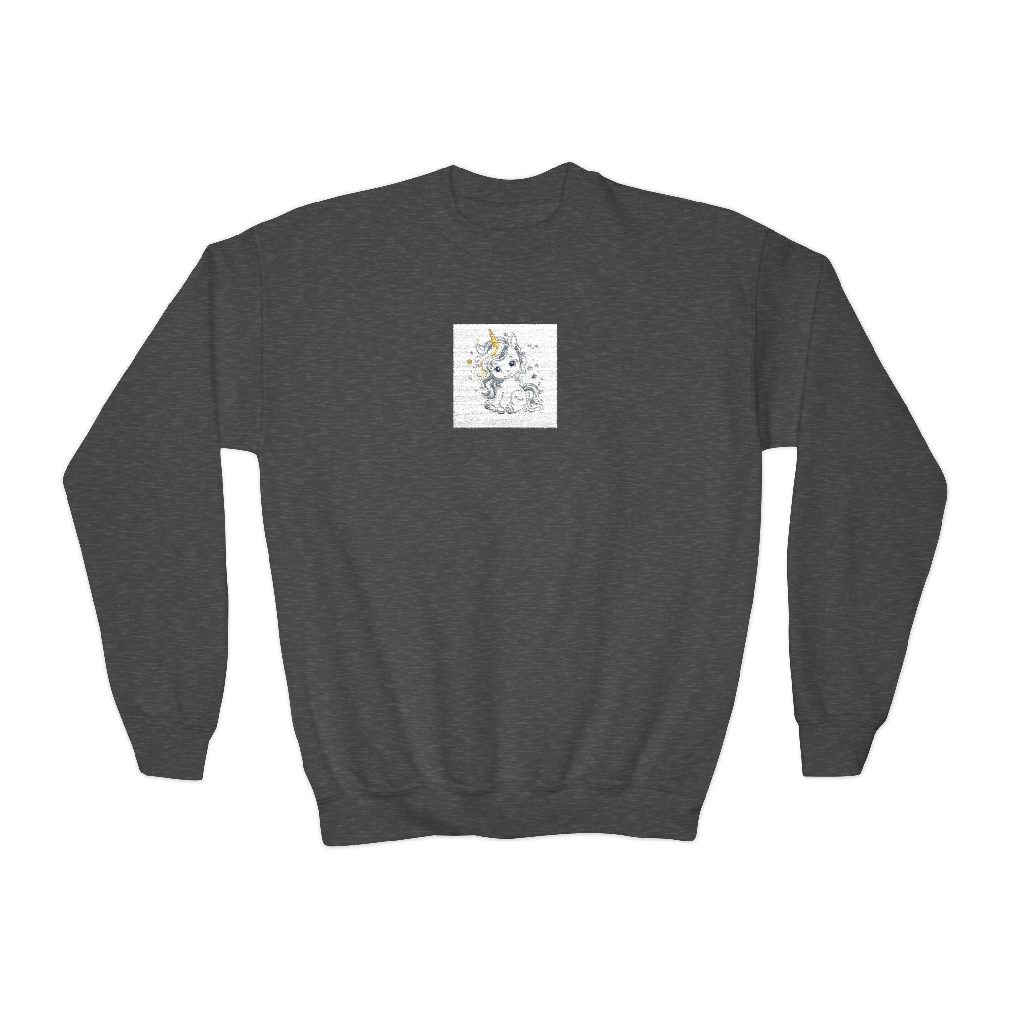 Dreamy Unicorn kids crew sweatshirt from the Nureli collection, view 6