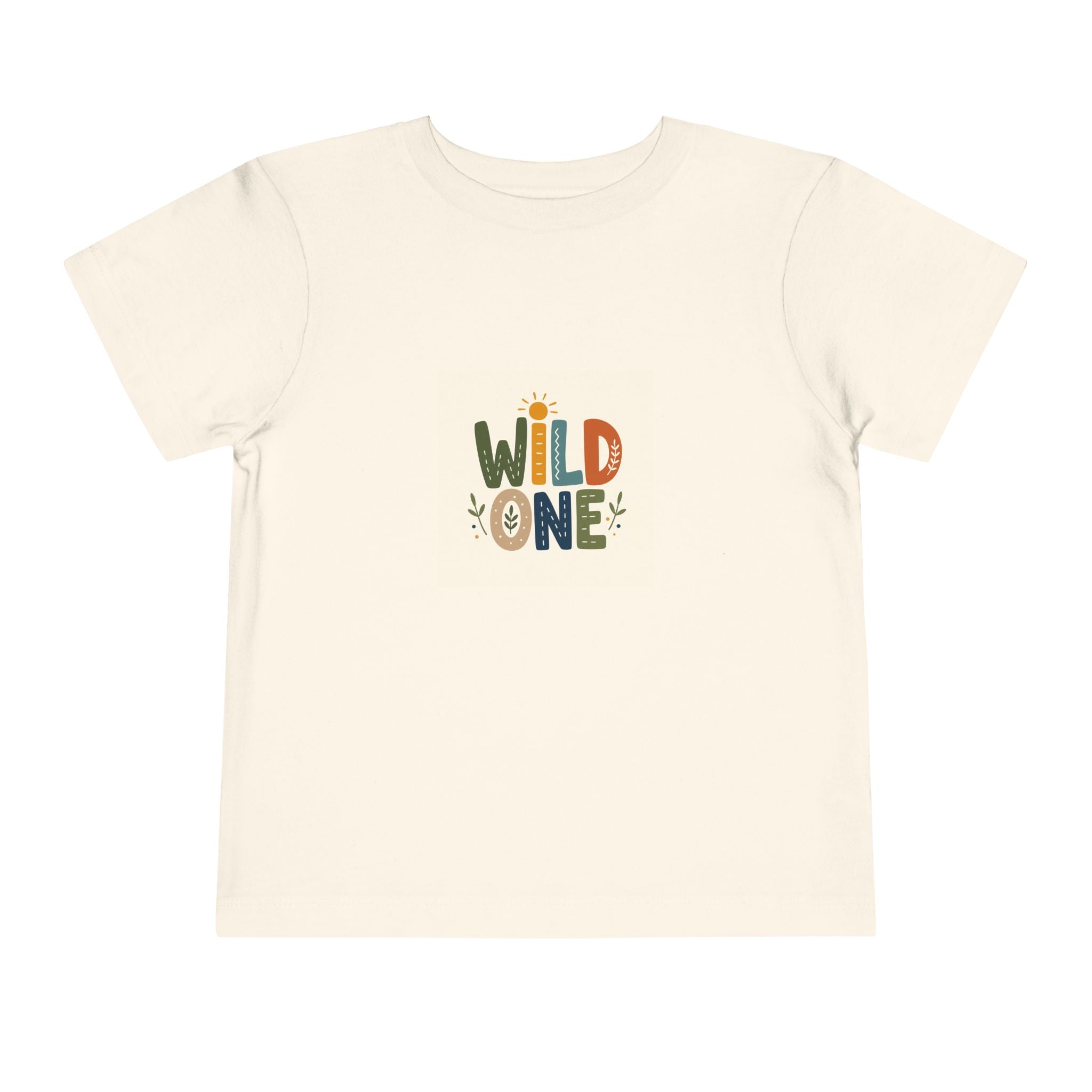 Wild One soft toddler tee from the Nureli collection, view 4