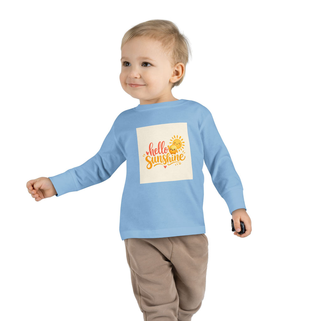 Hello Sunshine Toddler Long-Sleeve Tee - Nureli Kids