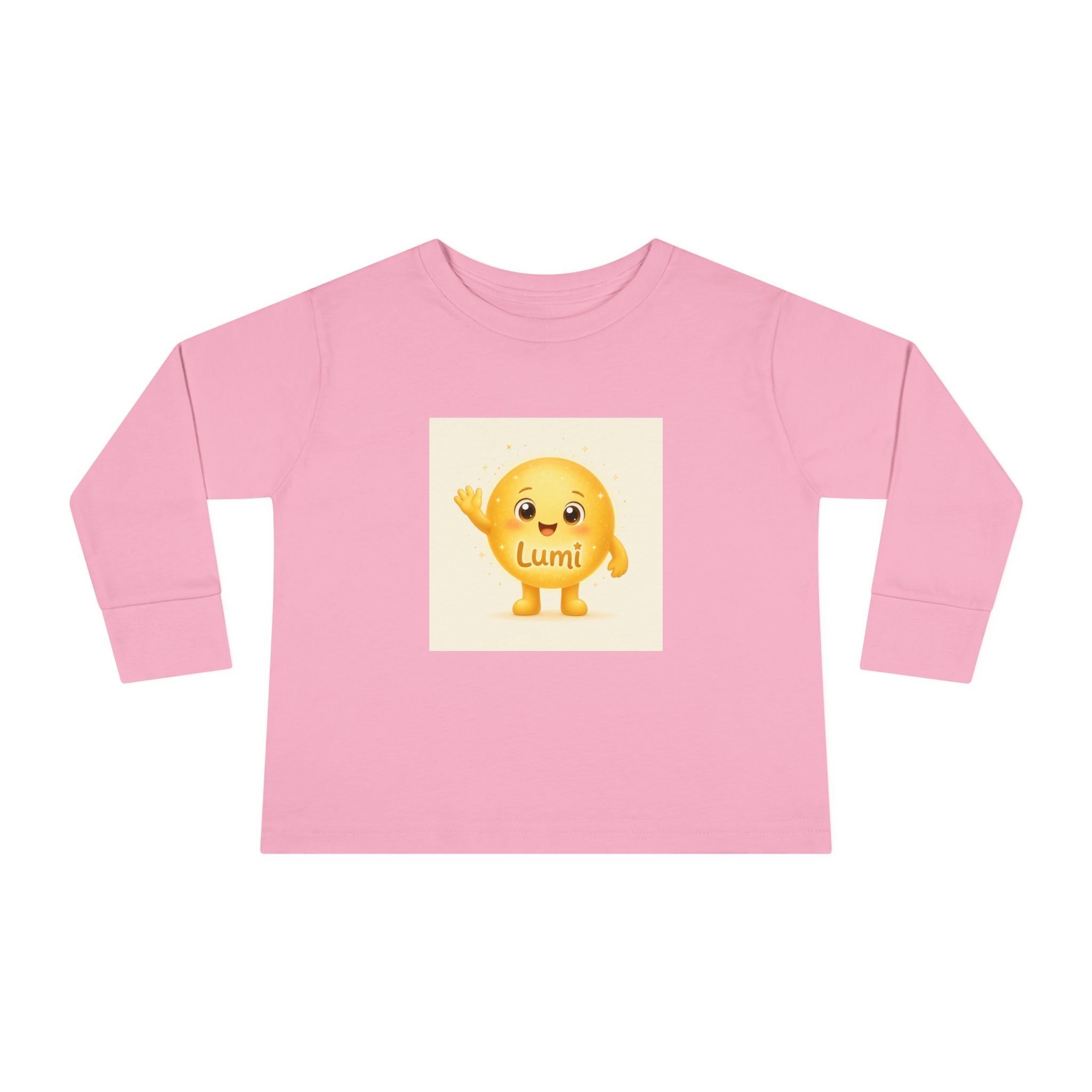 Lumi Waving kids long-sleeve tee from the Nureli collection, view 7