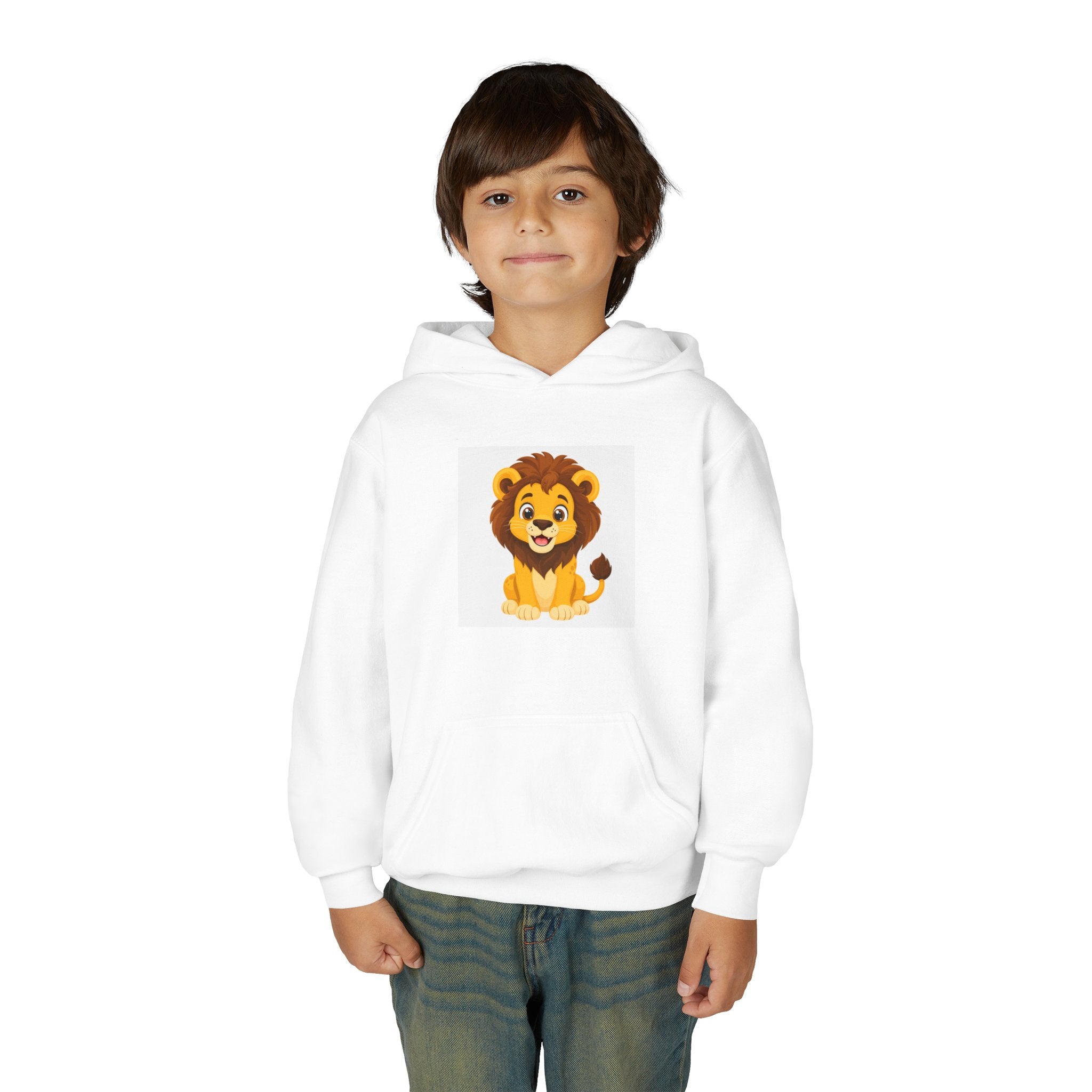 Brave Little Lion Kids Hoodie — Nureli Kids