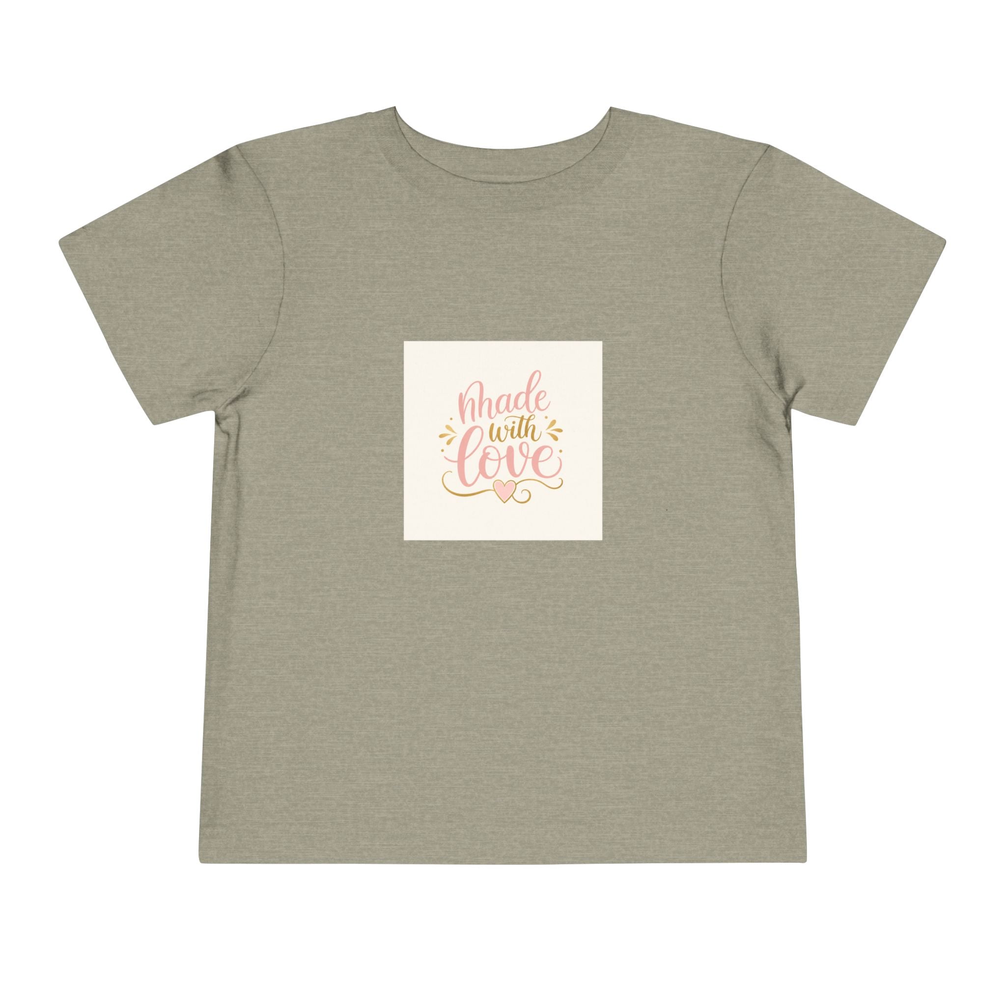 Made With Love Toddler T-Shirt - Nureli Kids