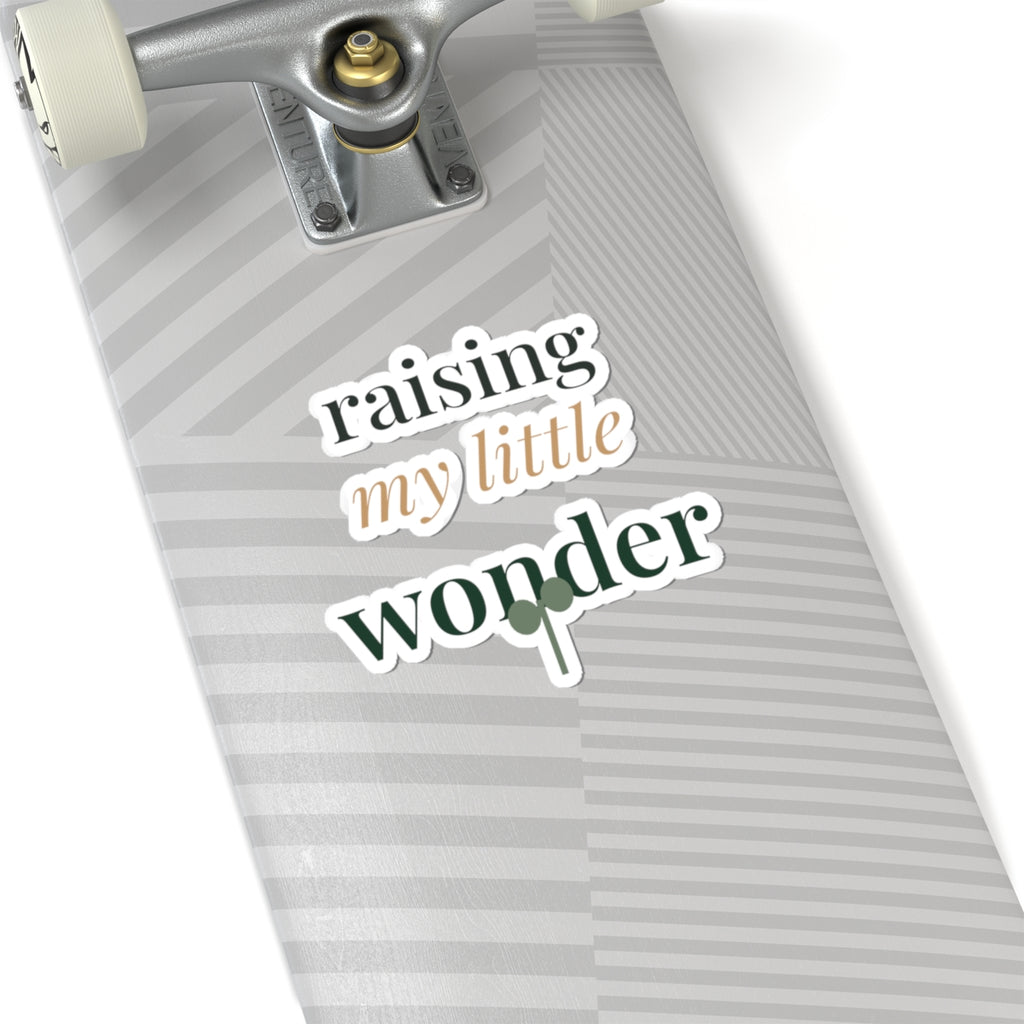 Raising my little wonder Sticker