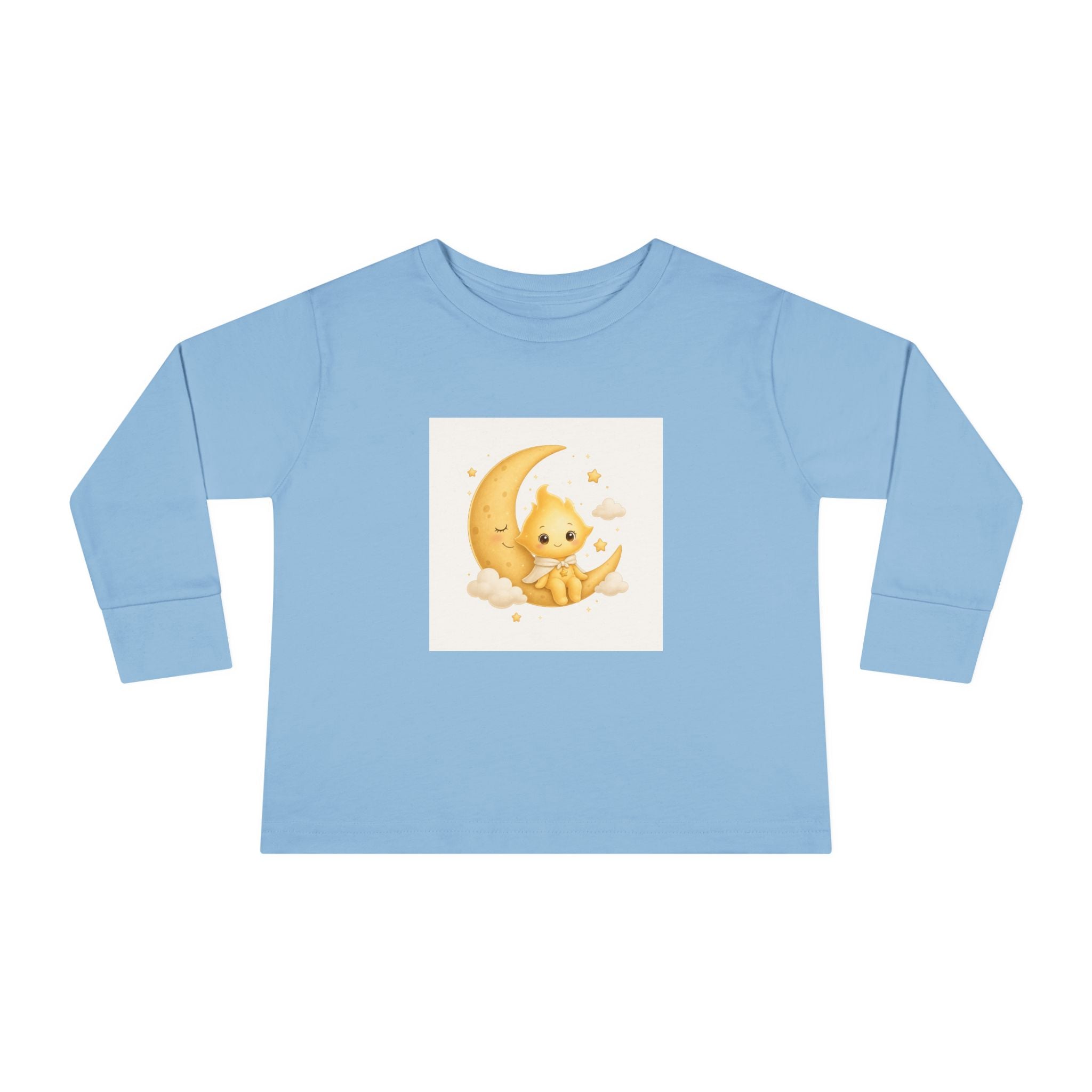 Lumi on the Moon kids long-sleeve tee from the Nureli collection, view 3