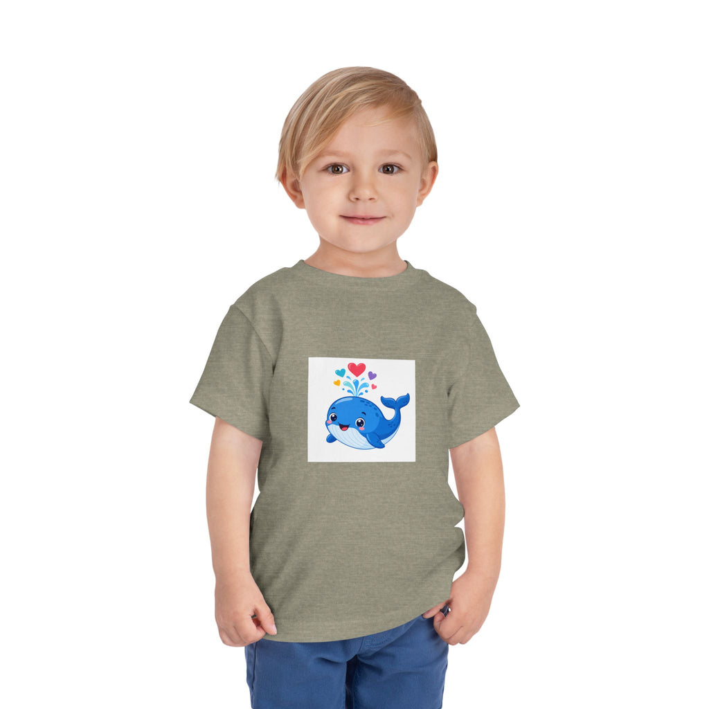 Happy Whale Toddler T-Shirt — Nureli Kids
