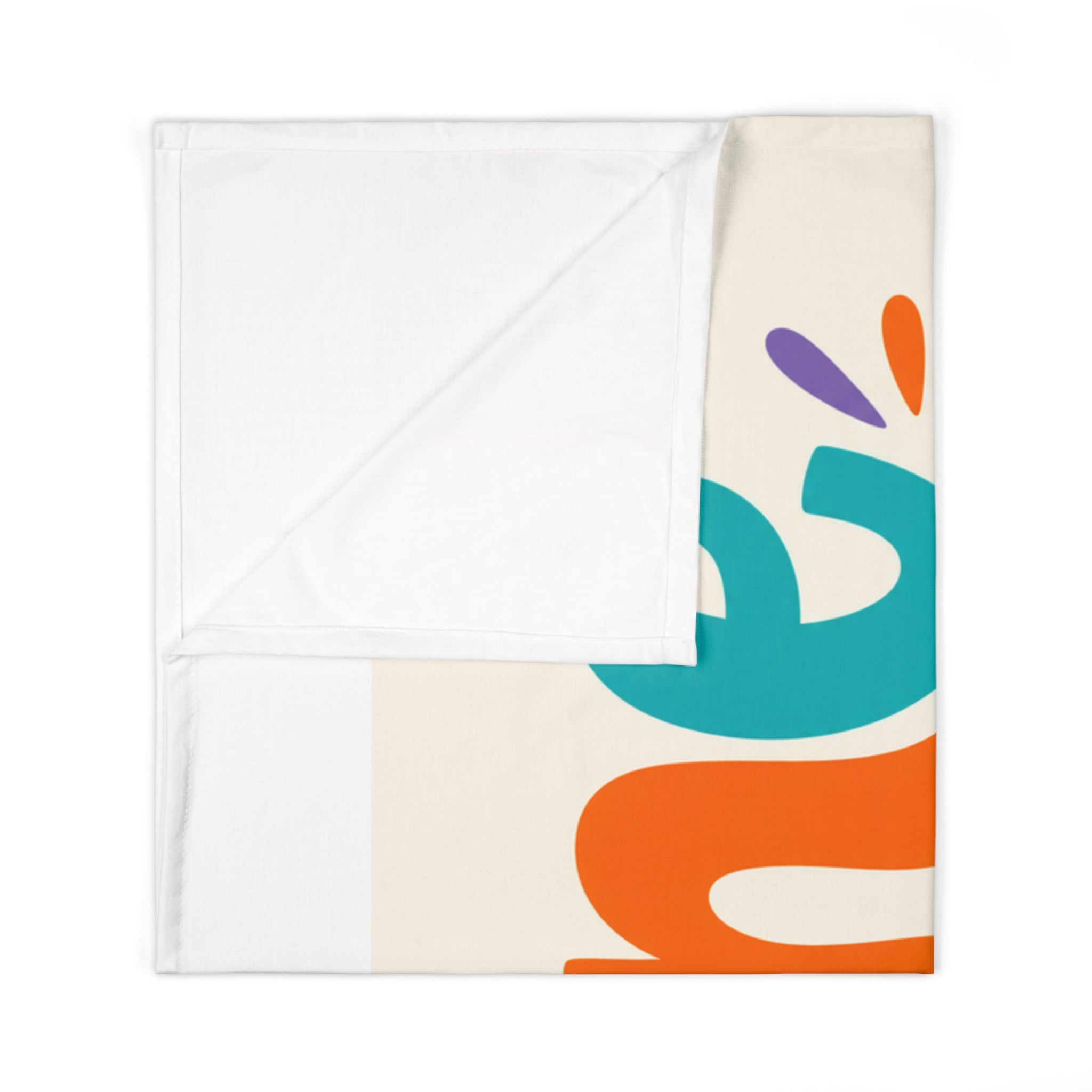 One Of A Kind soft baby swaddle blanket from the Nureli collection, view 2