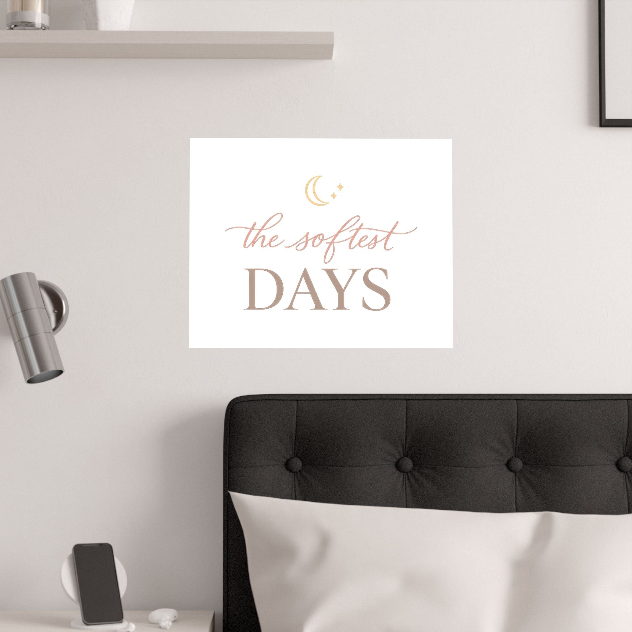 The Softest Days Art Print