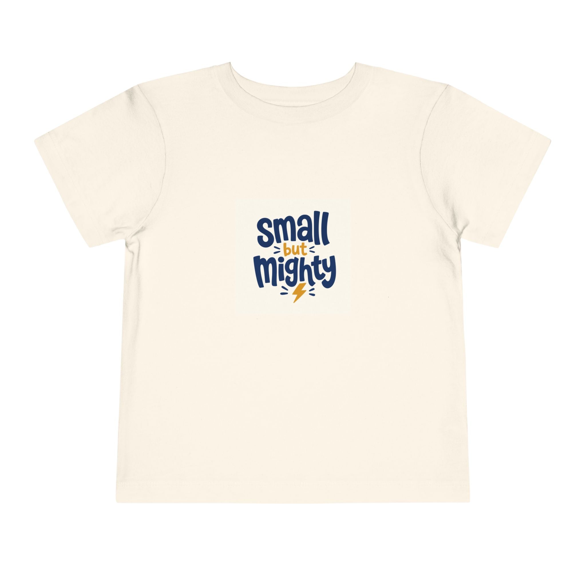 Small But Mighty Toddler T-Shirt from the Nureli collection, view 4