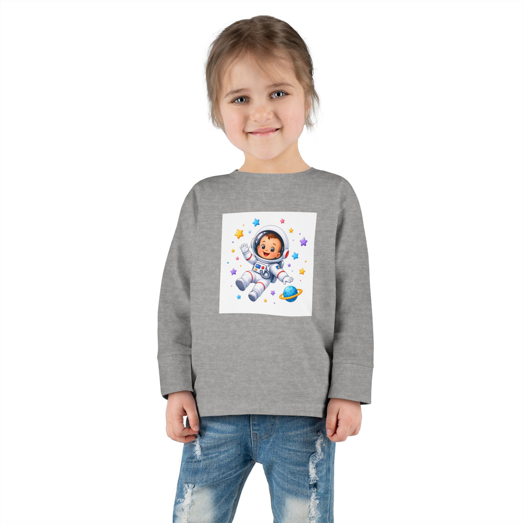 Little Astronaut Toddler Long-Sleeve Tee — Nureli Kids