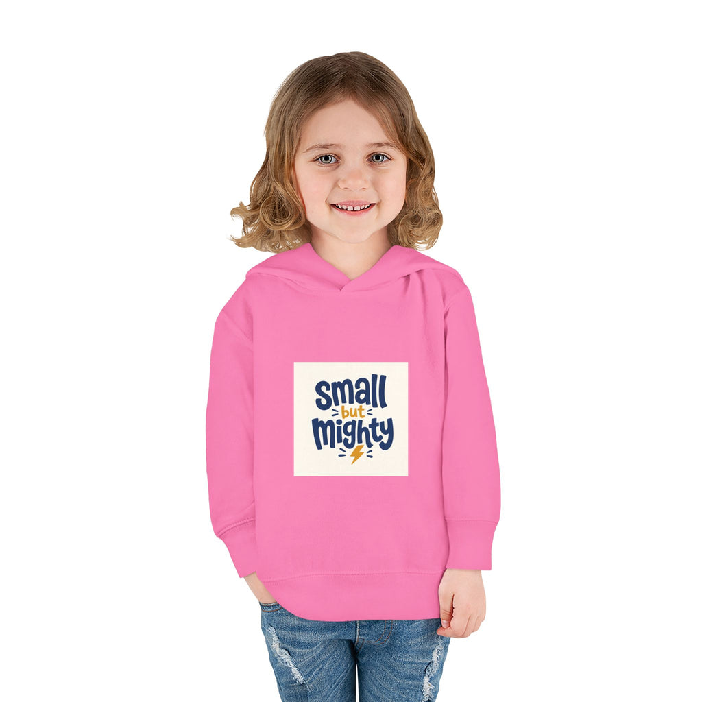 Small But Mighty Toddler Hoodie from the Nureli collection, view 55