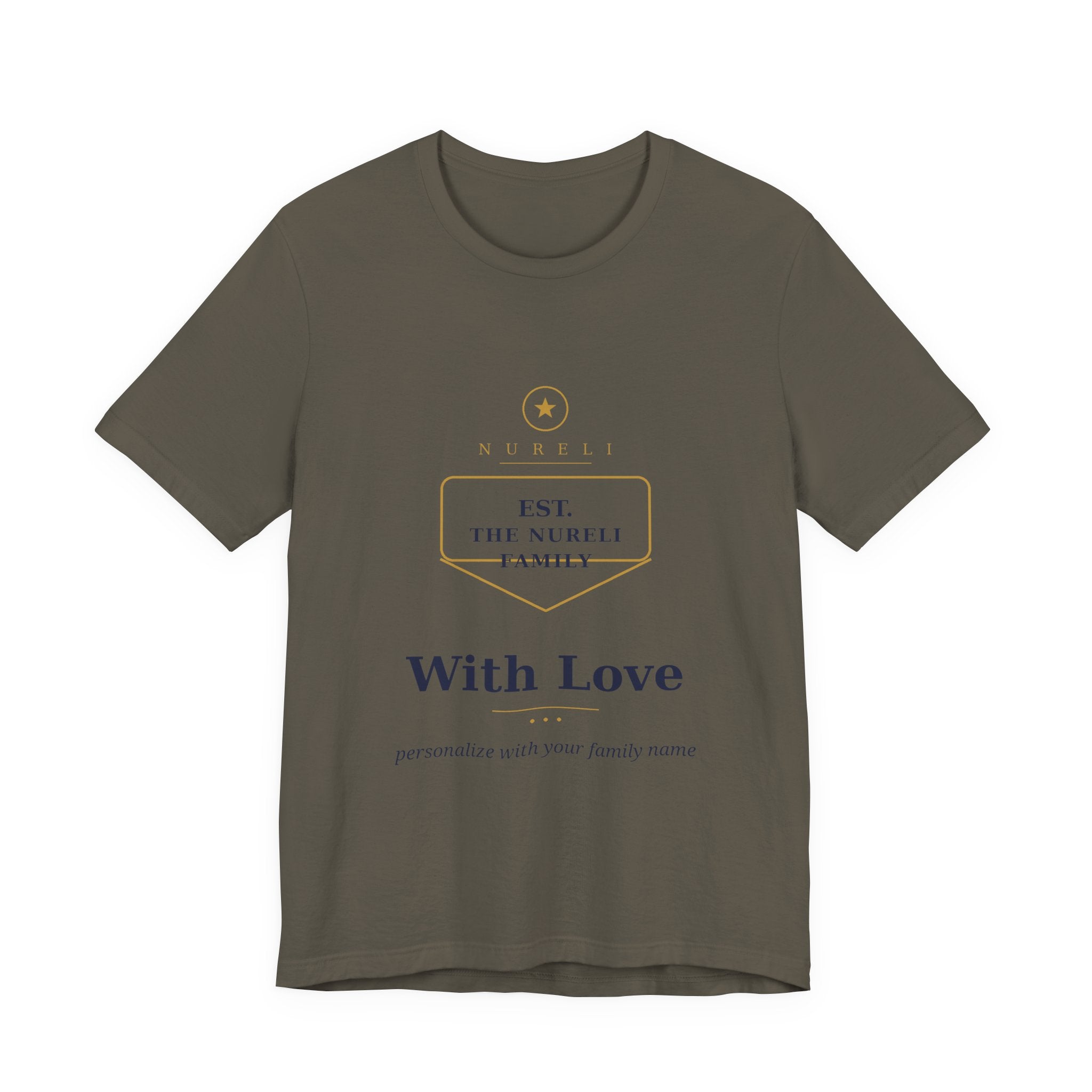 Est. With Love Family Crest Tee