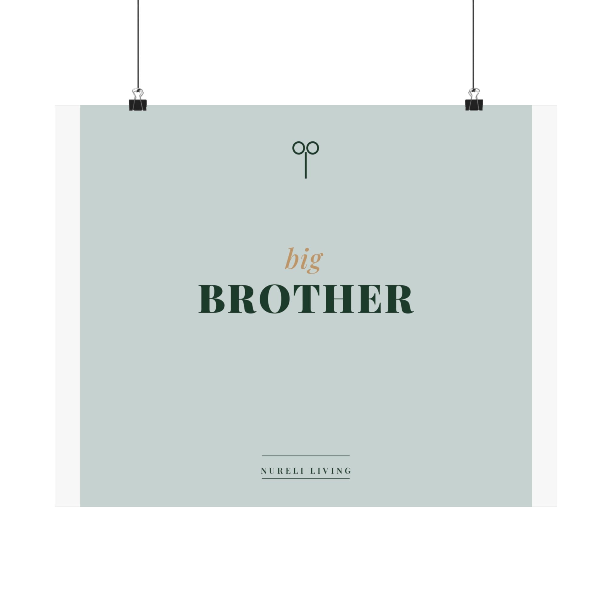 Big Brother Art Print