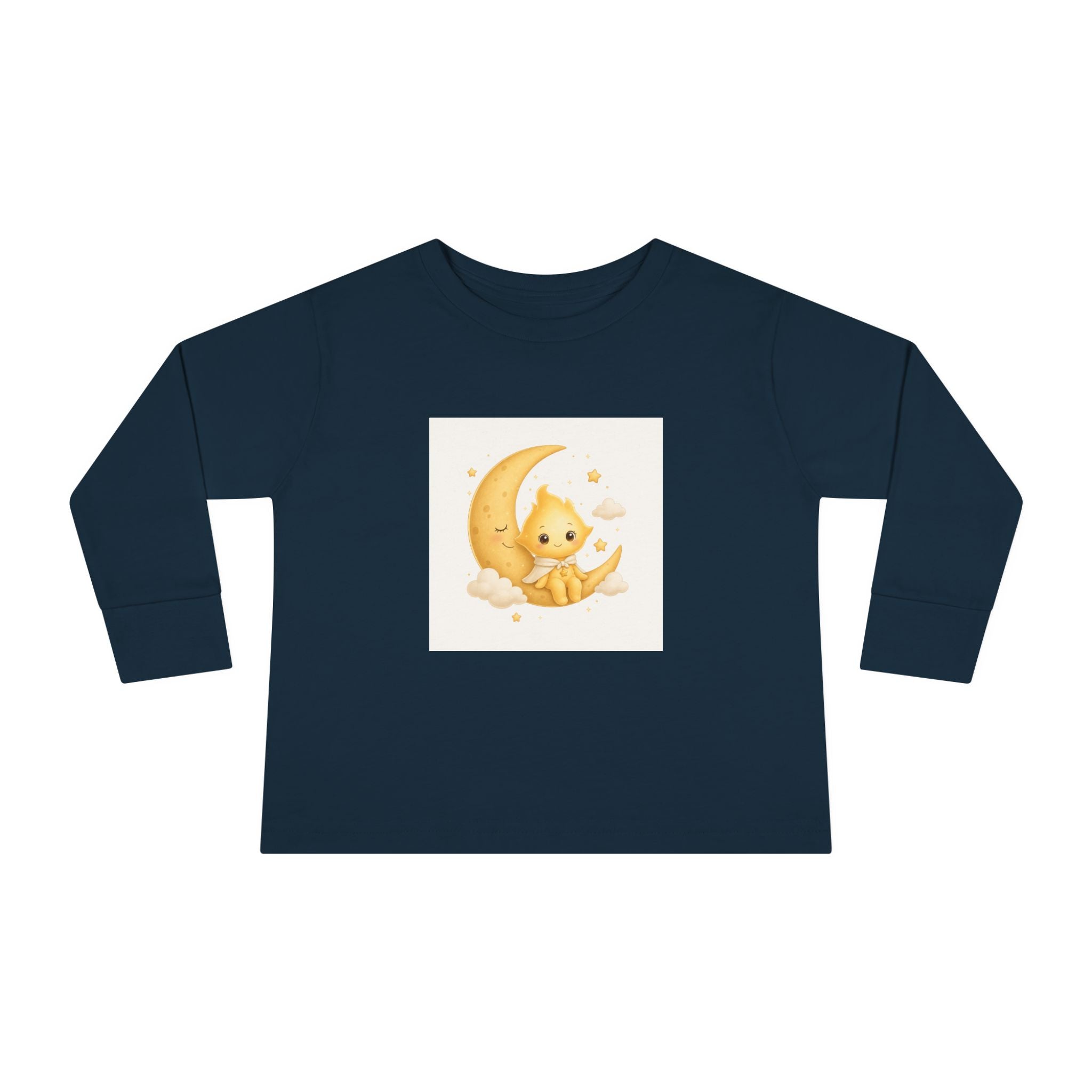 Lumi on the Moon kids long-sleeve tee from the Nureli collection, view 6