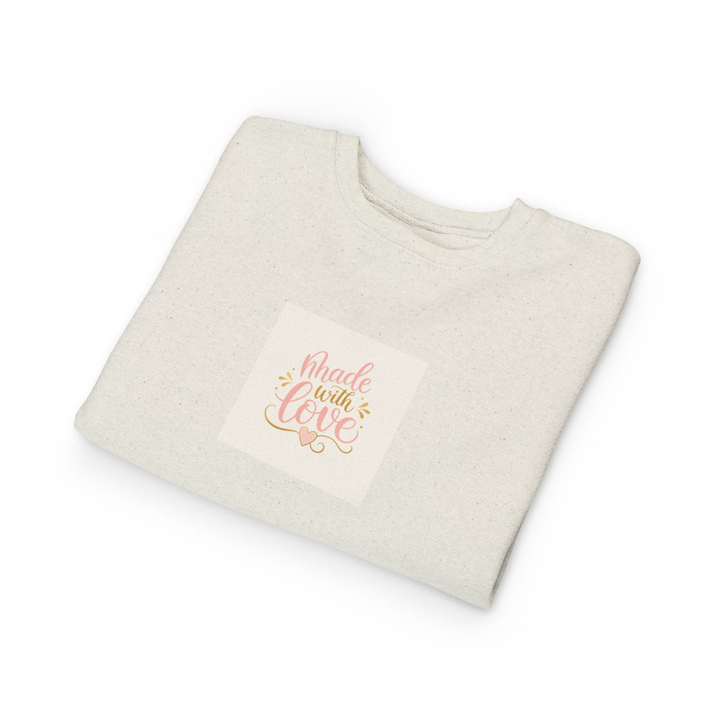 Made With Love Toddler Sweatshirt - Nureli Kids