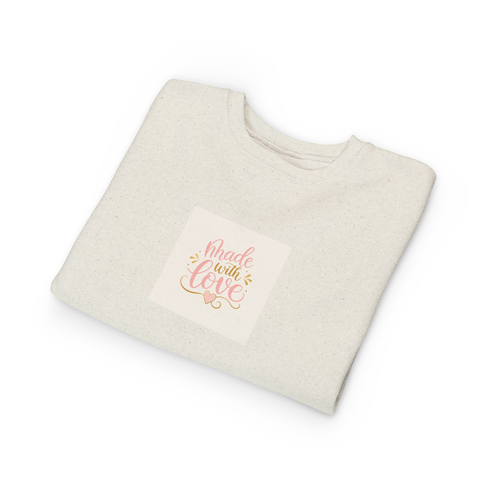 Made With Love Toddler Sweatshirt - Nureli Kids