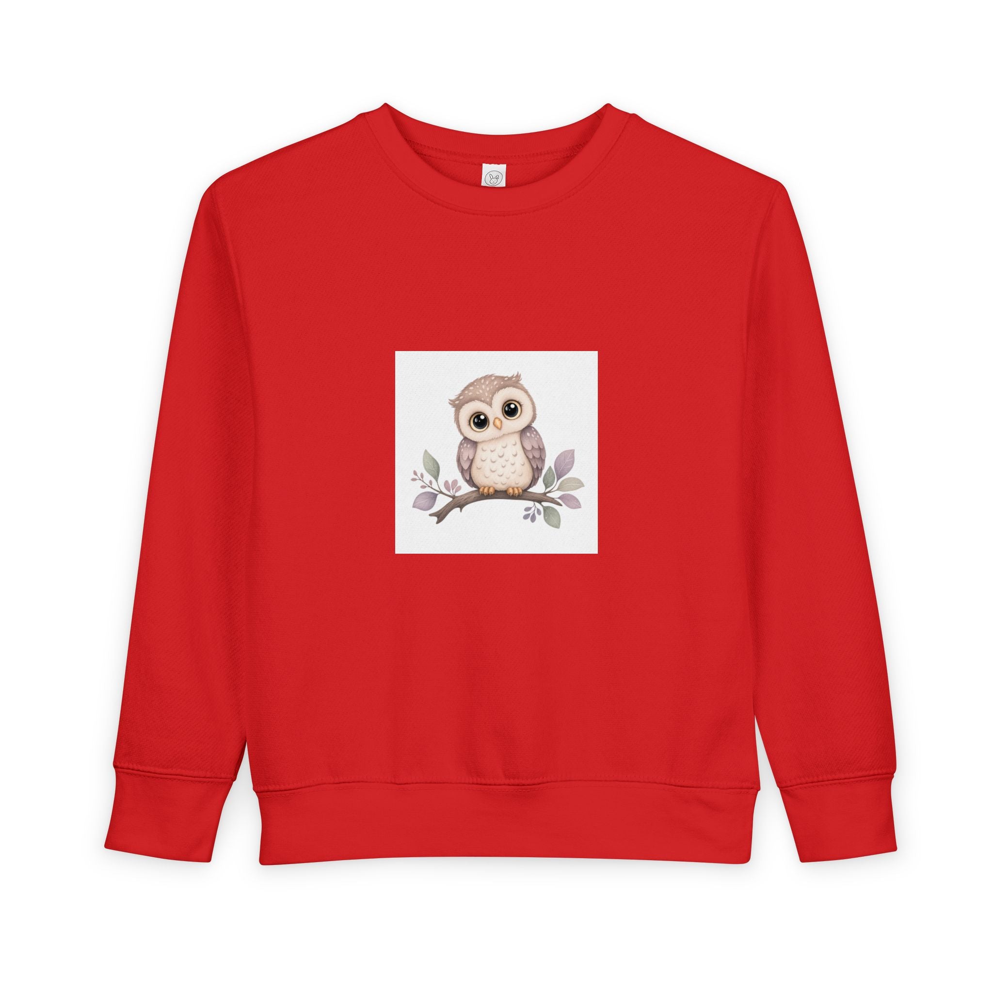 Wise Little Owl soft toddler tee from the Nureli collection, view 8