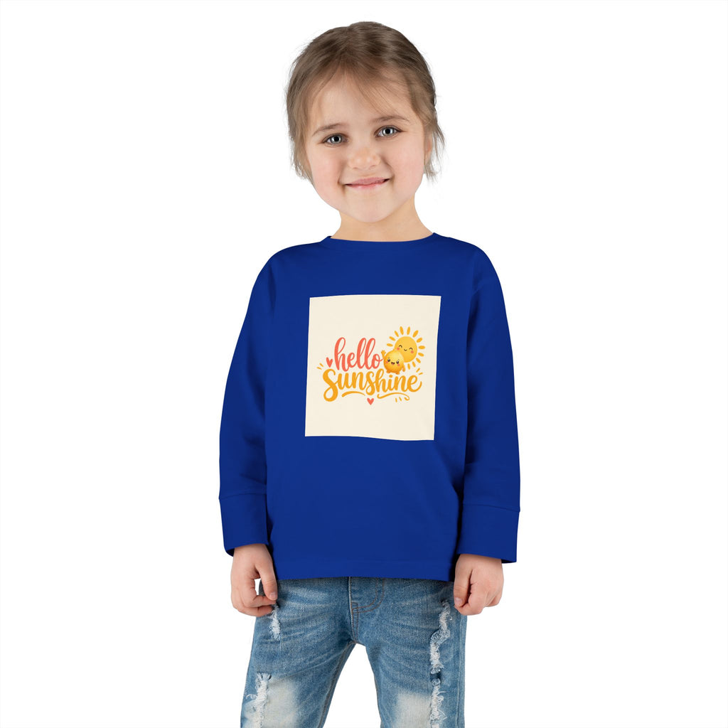 Hello Sunshine Toddler Long-Sleeve Tee - Nureli Kids