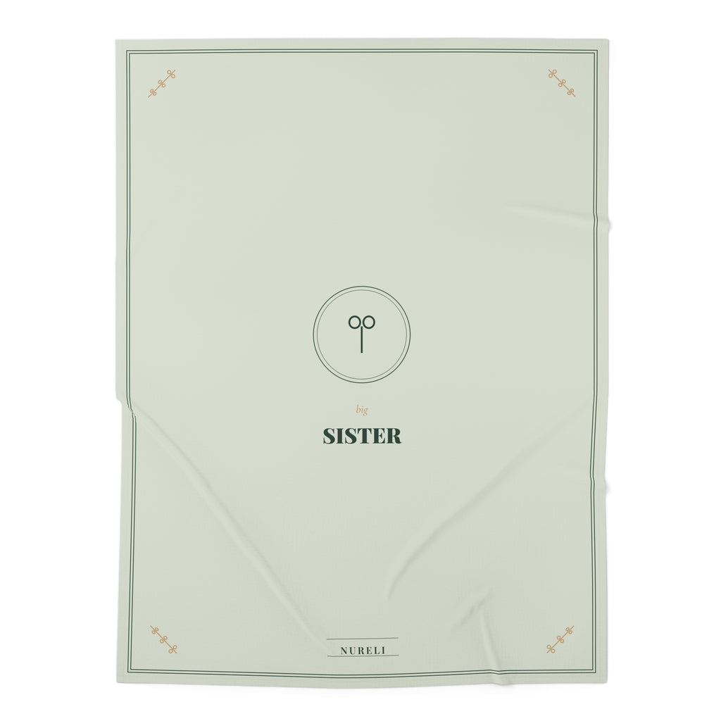 Big Sister Swaddle Blanket