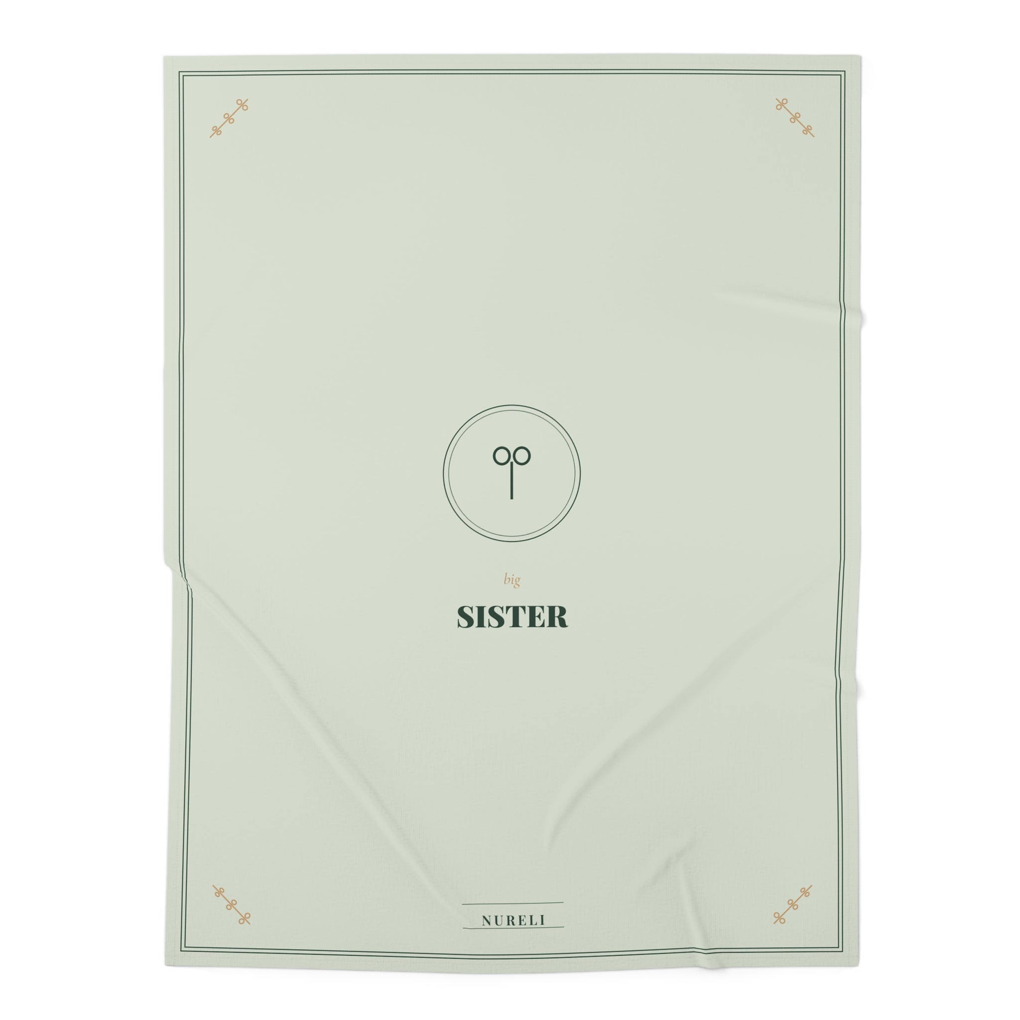 Big Sister Swaddle Blanket