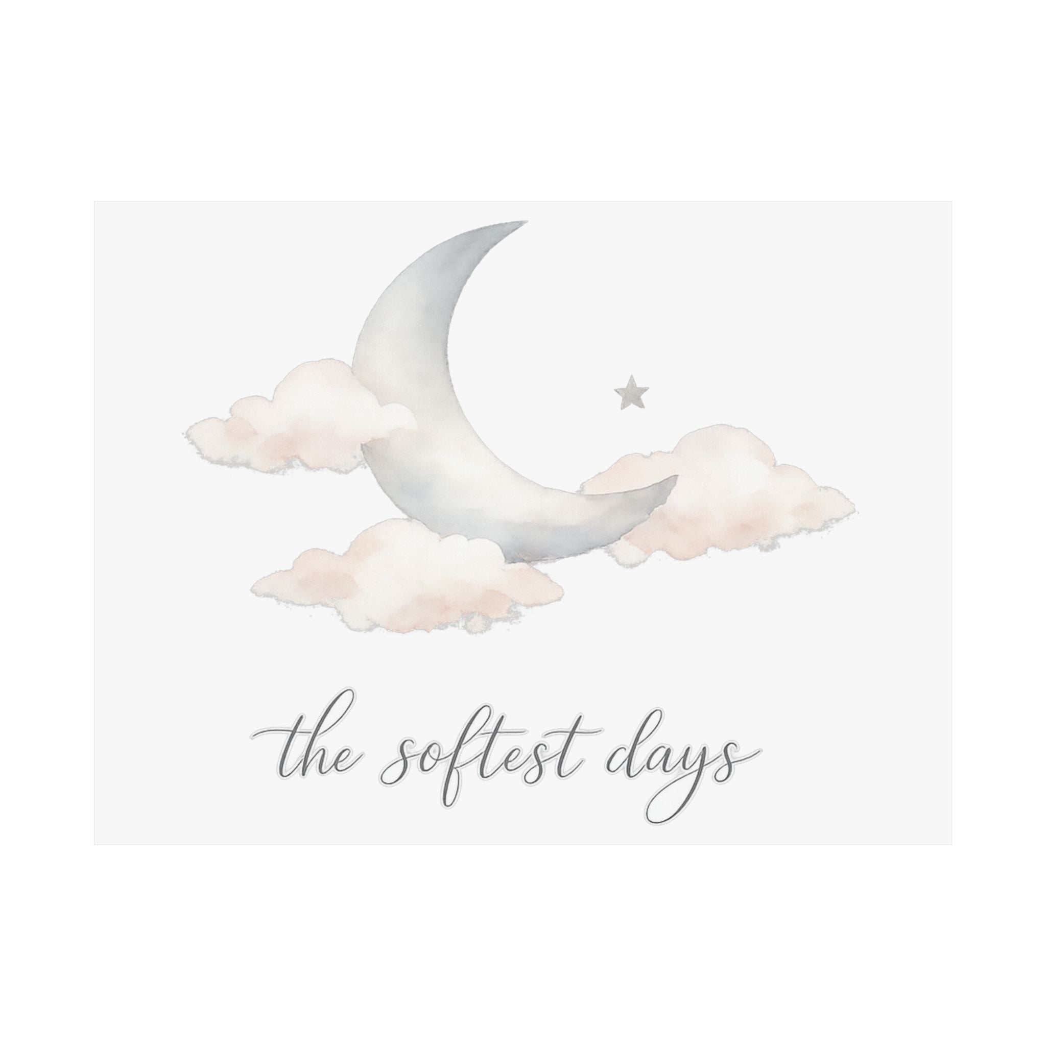 The Softest Days Art Print