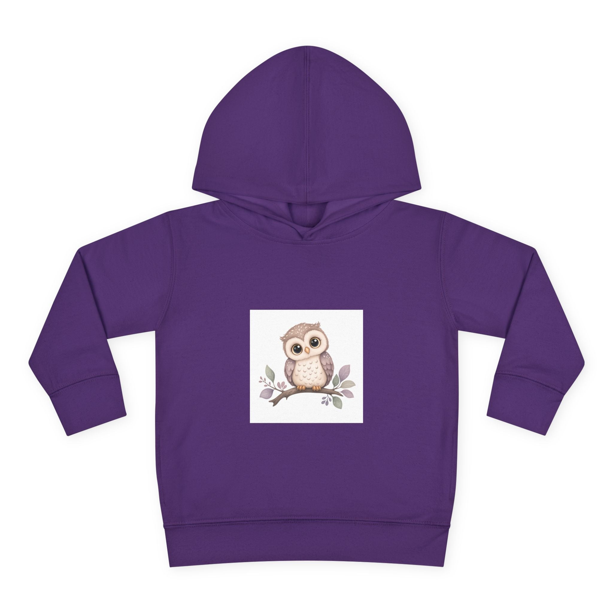 Wise Little Owl soft toddler hoodie from the Nureli collection, view 11