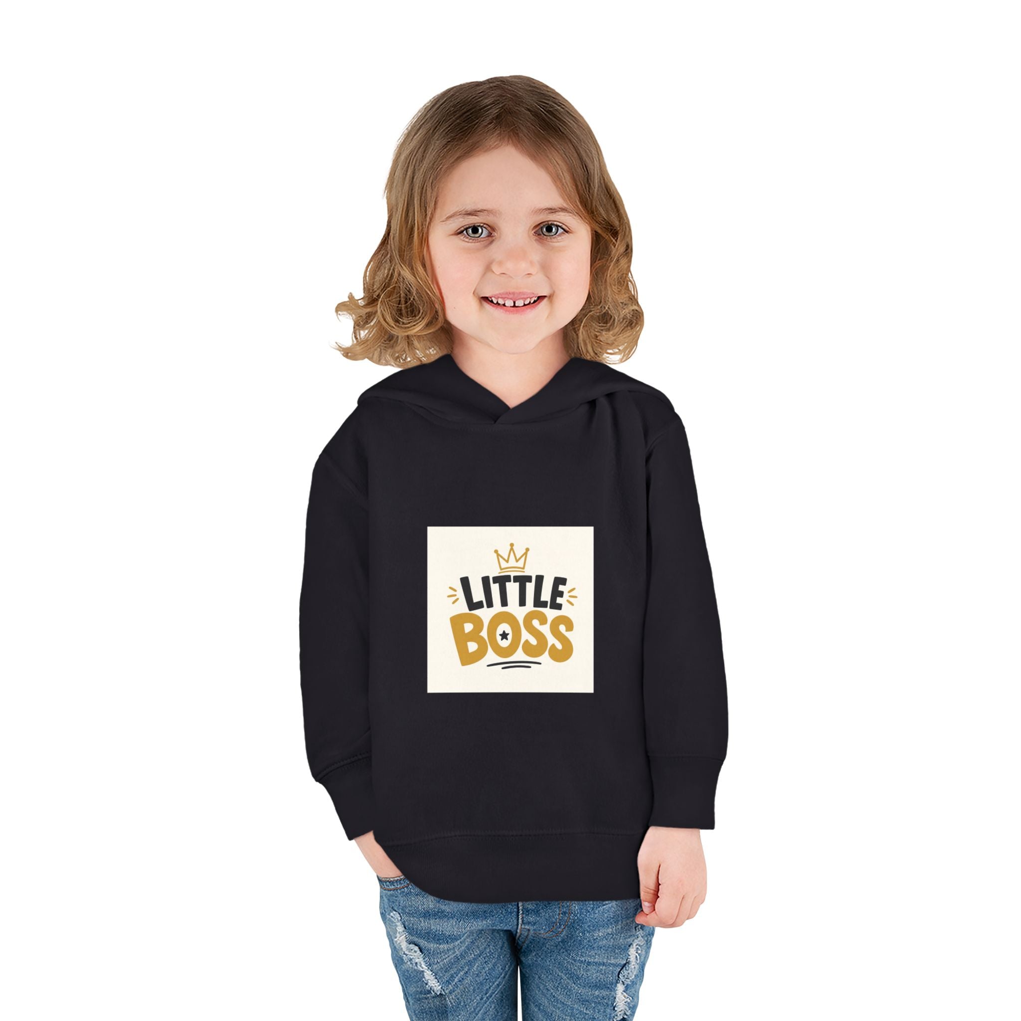 Little Boss Toddler Hoodie from the Nureli collection, view 43