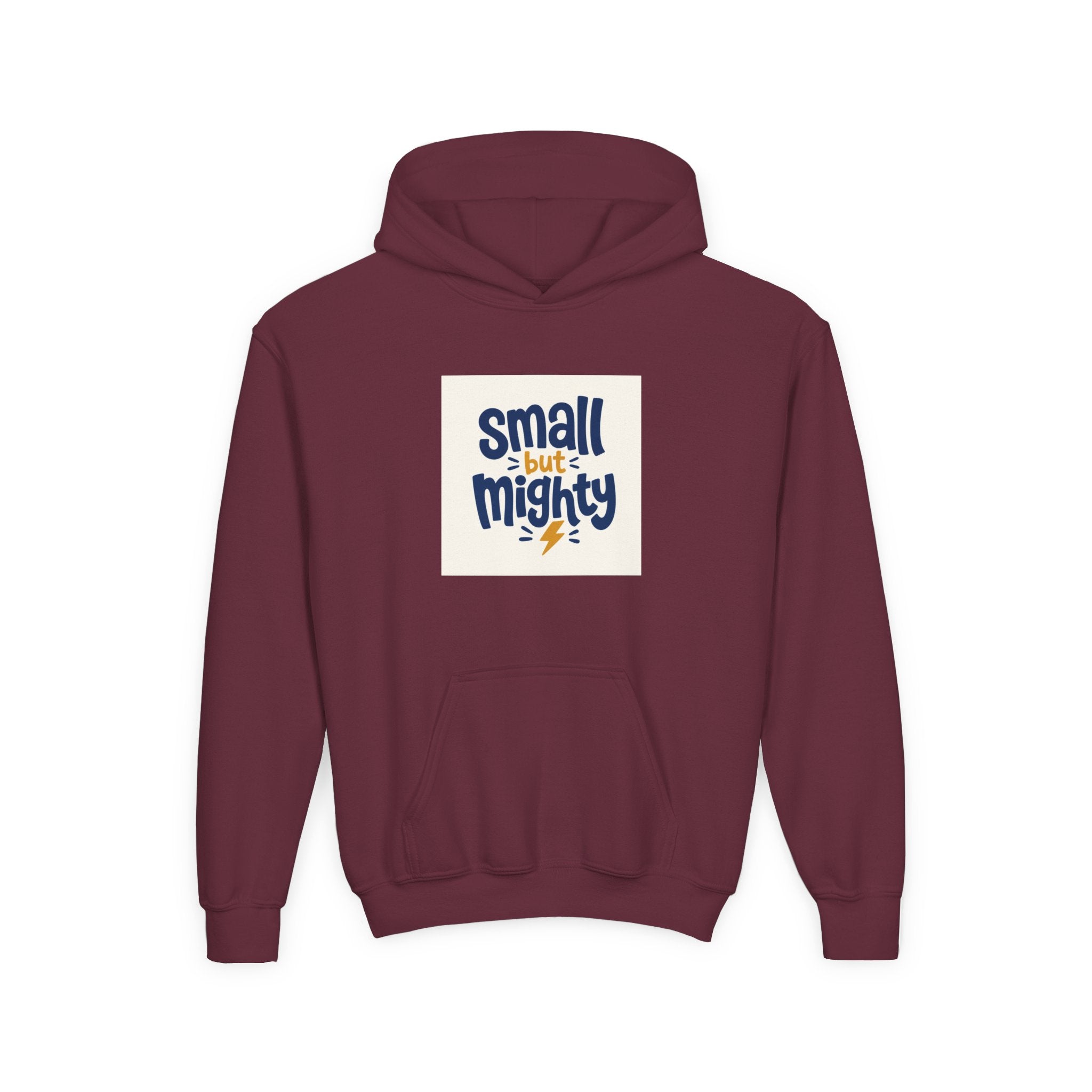 Small But Mighty Kids Hoodie from the Nureli collection, view 6